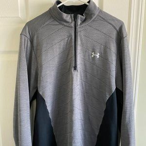 Men's Under Armour Large 1/4 Zip Golf Pull Over